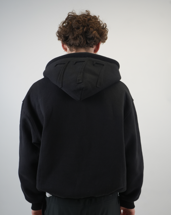 EMPEROR 777 HOODIE - BLACK