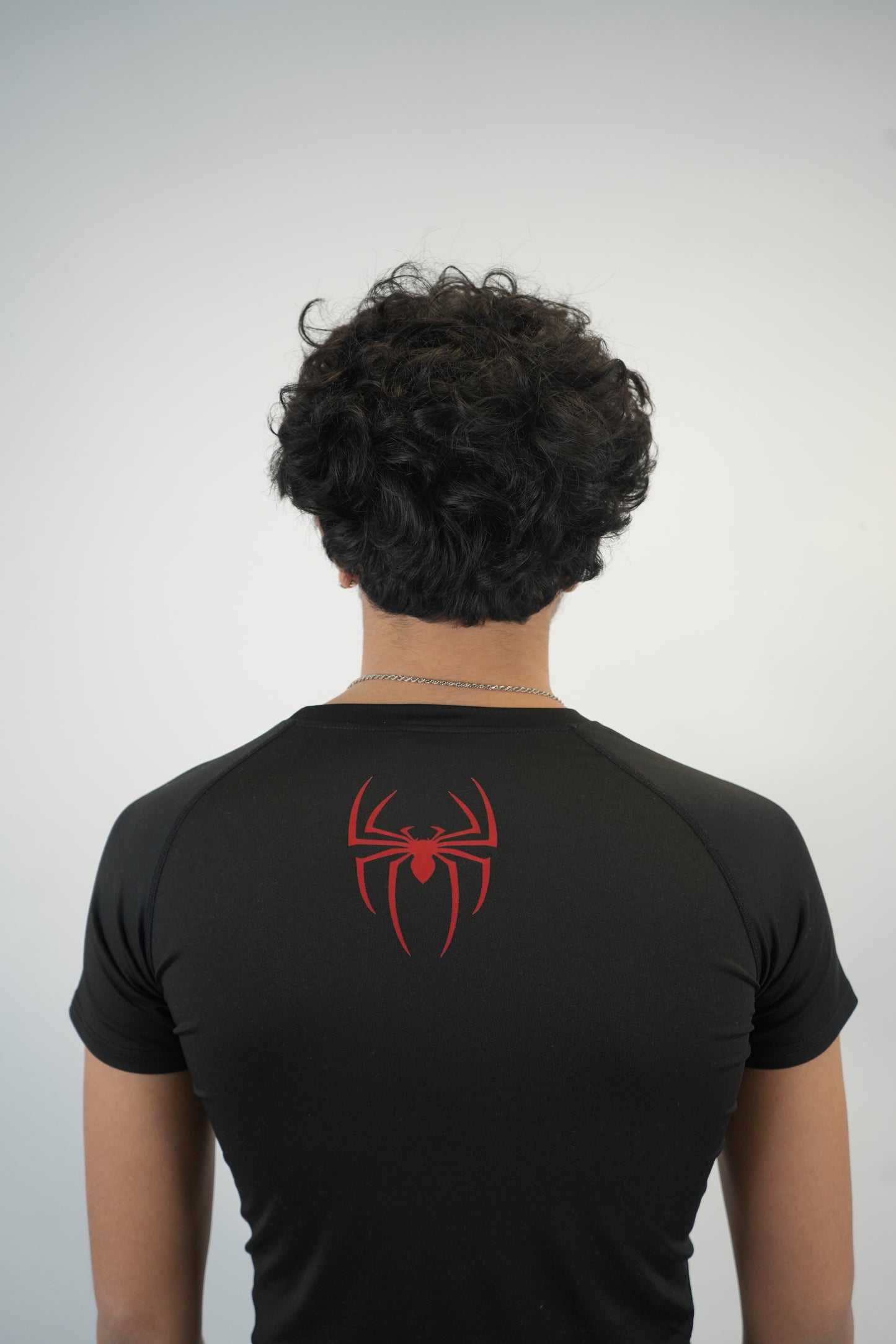 MEN'S RED-ON-BLACK TEE